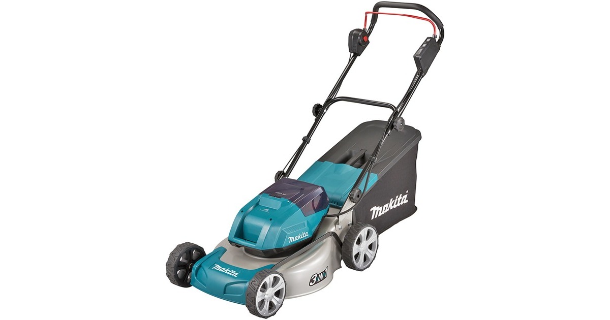 Makita Akku-Rasenmäher DLM463Z, 36Volt (2x18Volt)(blau/schwarz, ohne Akku und Ladegerät) Makita Akku-Rasenmäher DLM463Z, 36Volt (2x18Volt)(blau/schwarz, ohne Akku und Ladegerät)