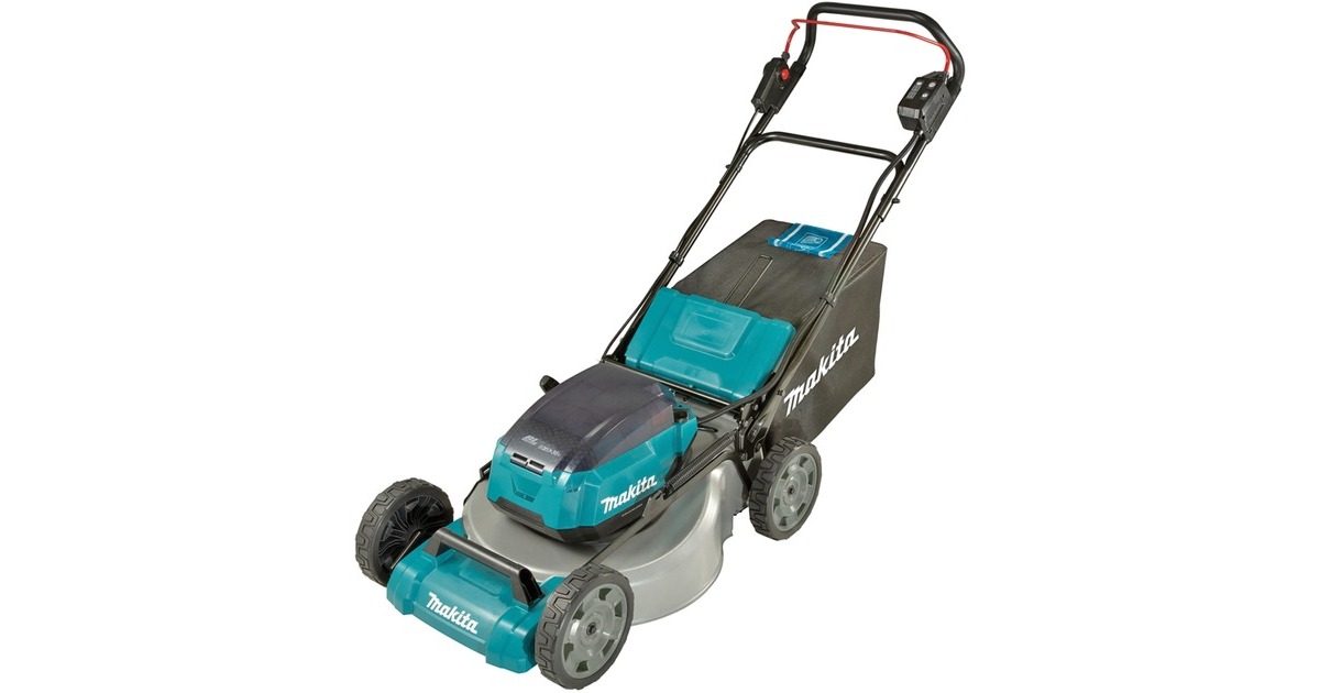 Makita Akku-Rasenmäher DLM534Z, 36Volt (2x18Volt)(blau/schwarz, ohne Akku und Ladegerät) Makita Akku-Rasenmäher DLM534Z, 36Volt (2x18Volt)(blau/schwarz, ohne Akku und Ladegerät)