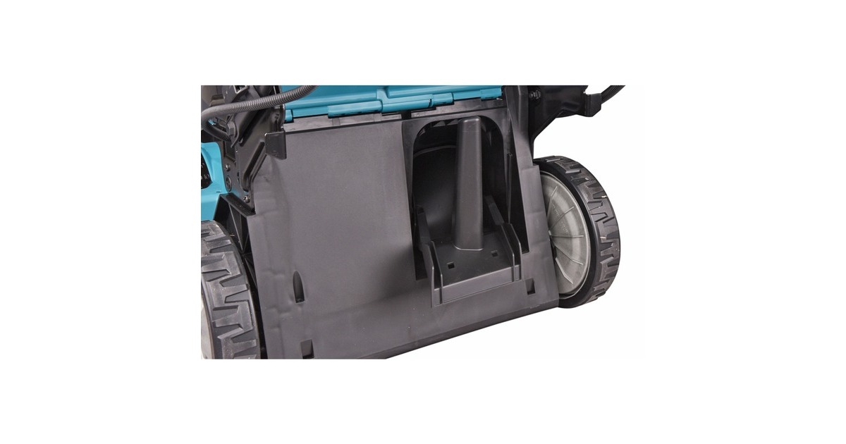 Makita Akku-Rasenmäher DLM539Z, 36Volt (2x18Volt)(blau/schwarz, ohne Akku und Ladegerät, mit Radantrieb)