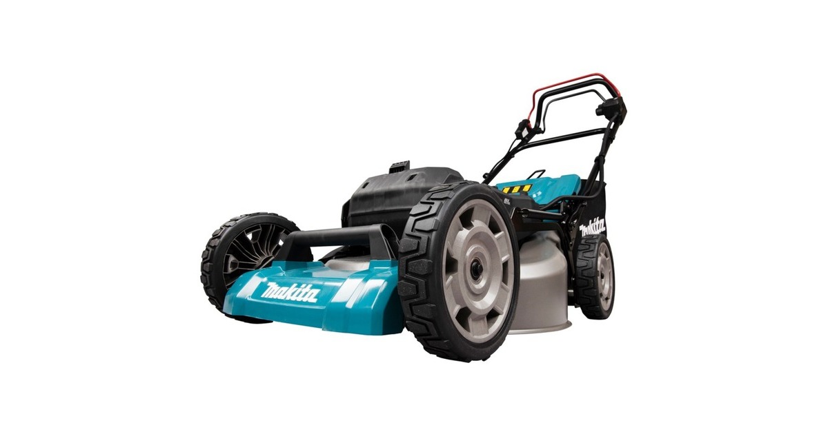 Makita Akku-Rasenmäher LM001CZ, PDC-Connector, 36Volt(blau/schwarz, ohne Akku und Ladegerät, mit Radantrieb)