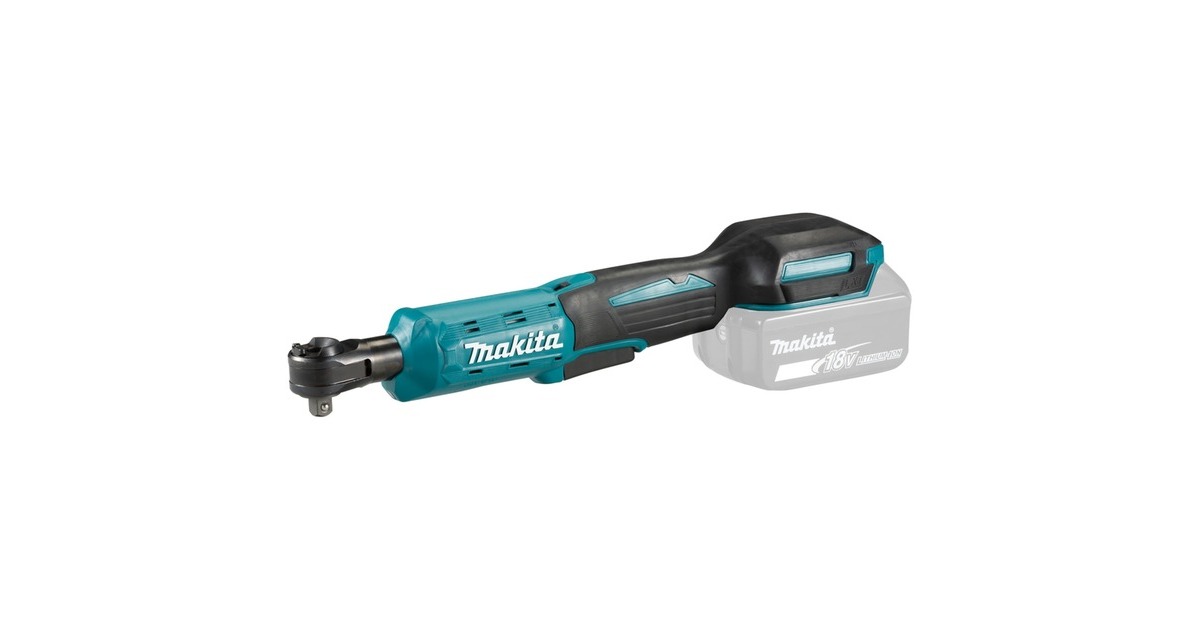 Makita Akku-Ratschenschrauber DWR180Z, 18Volt, Schlagschrauber(blau/schwarz, ohne Akku und Ladegerät)