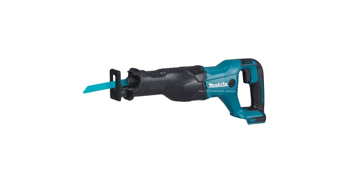 Makita Akku-Reciprosäge DJR186ZK, 18Volt, Säbelsäge(blau/schwarz, ohne Akku und Ladegerät)