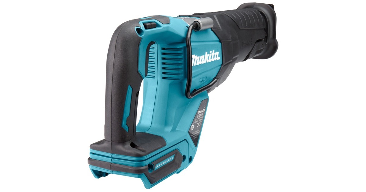 Makita Akku-Reciprosäge JR001GM201 XGT, 40Volt, Säbelsäge(blau/schwarz, 2x Li-Ion XGT Akku 4,0Ah, Koffer)