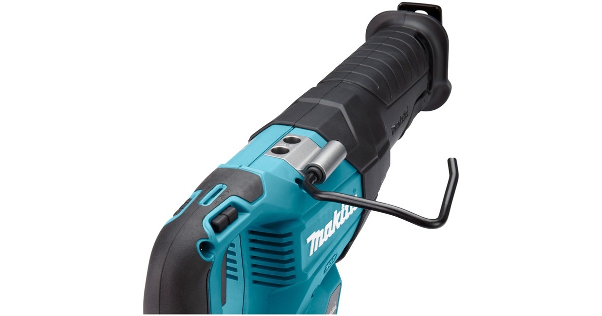 Makita Akku-Reciprosäge JR001GM201 XGT, 40Volt, Säbelsäge(blau/schwarz, 2x Li-Ion XGT Akku 4,0Ah, Koffer)