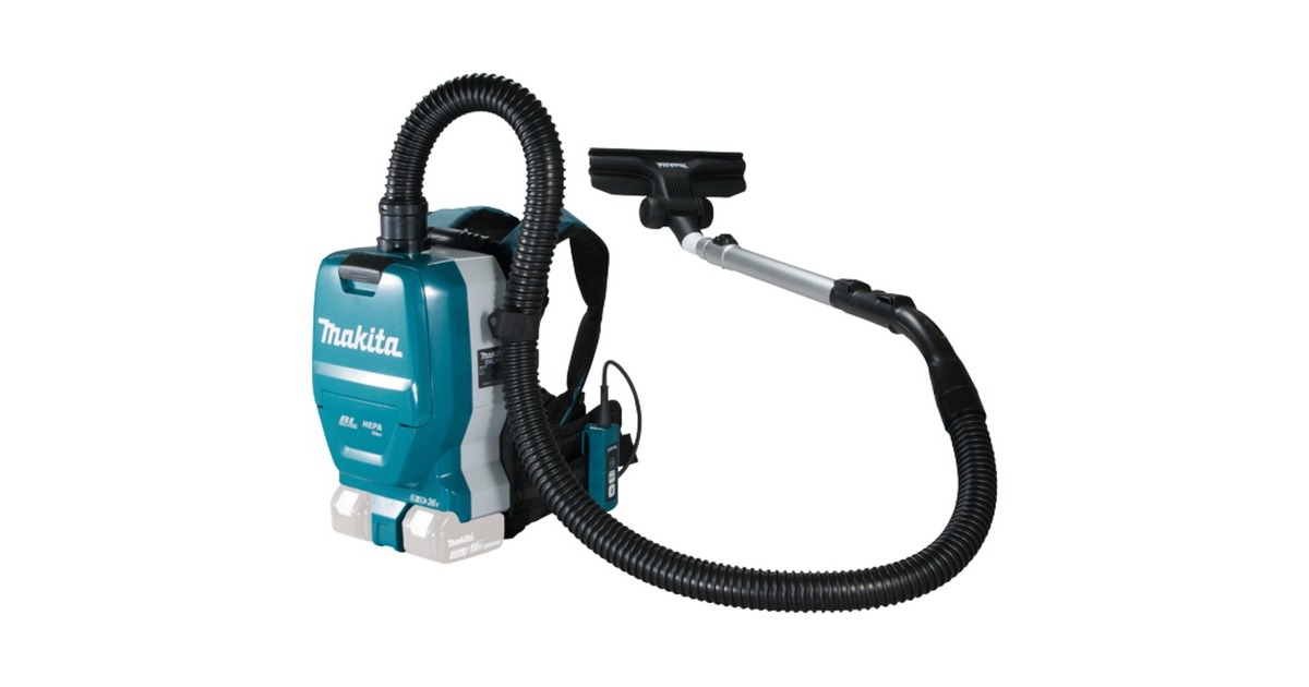 Makita Akku-Rucksacksauger DVC261ZX15, Bodenstaubsauger(blau/schwarz, ohne Akku und Ladegerät) Makita Akku-Rucksacksauger DVC261ZX15, Bodenstaubsauger(blau/schwarz, ohne Akku und Ladegerät)