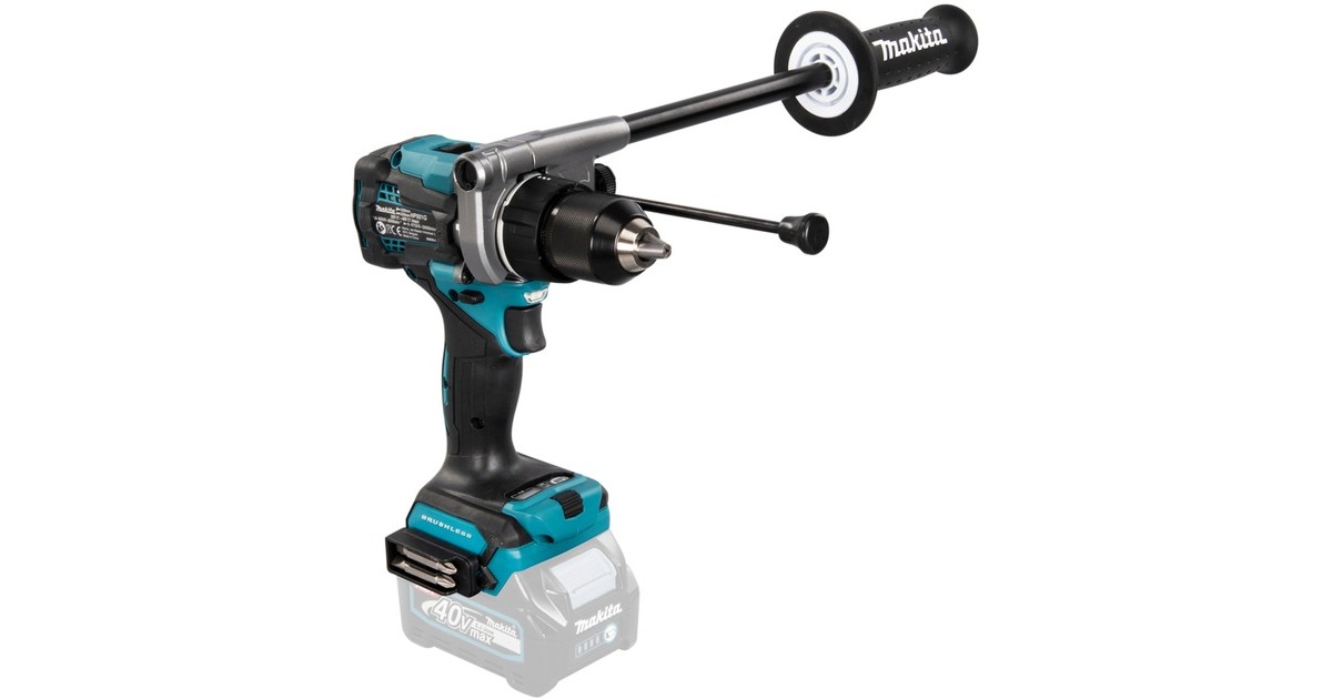 Makita Akku-Schlagbohrschrauber HP001GZ XGT, 40Volt(blau/schwarz, ohne Akku und Ladegerät) Makita Akku-Schlagbohrschrauber HP001GZ XGT, 40Volt(blau/schwarz, ohne Akku und Ladegerät)