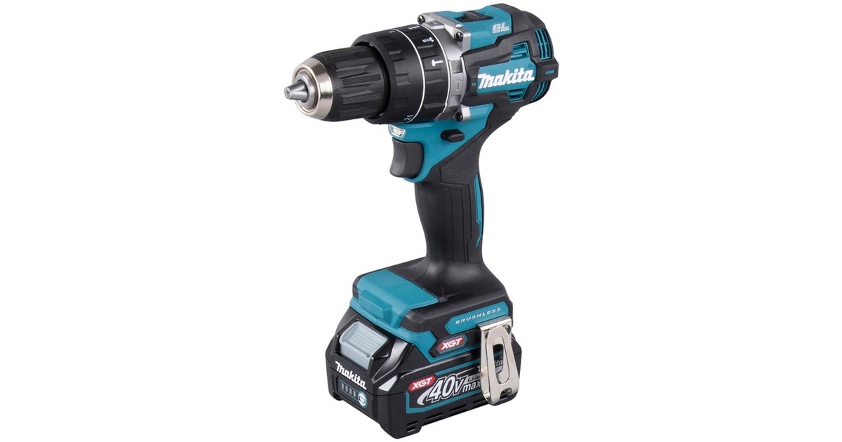 Makita Akku-Schlagbohrschrauber HP002GA202 XGT, 40Volt(blau/schwarz, 2x Li-Ion XGT Akku 2,0Ah, MAKPAC) Makita Akku-Schlagbohrschrauber HP002GA202 XGT, 40Volt(blau/schwarz, 2x Li-Ion XGT Akku 2,0Ah, MAKPAC)