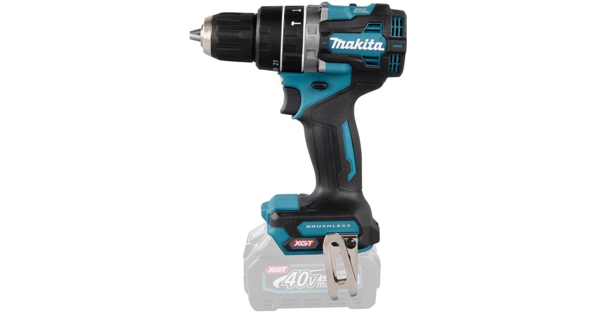 Makita Akku-Schlagbohrschrauber HP002GZ XGT, 40Volt(blau/schwarz, ohne Akku und Ladegerät)