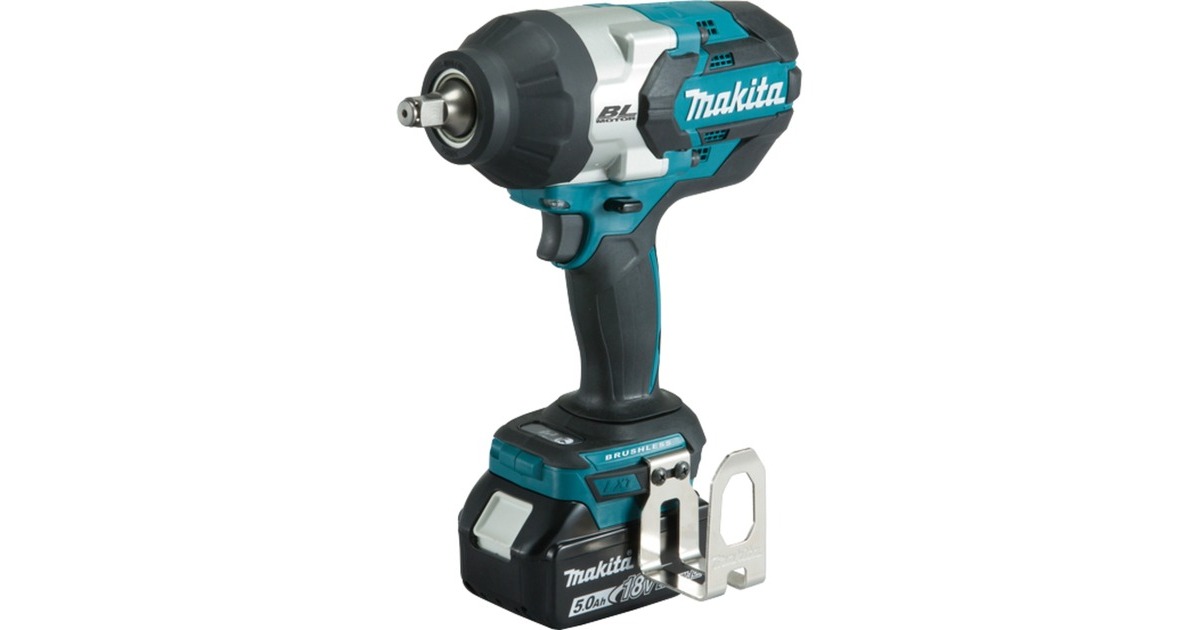 Makita Akku-Schlagschrauber DTW1002RTJ, 18Volt(blau/schwarz, 2x Li-Ion-Akku 5Ah, in MAKPAC Gr.3)