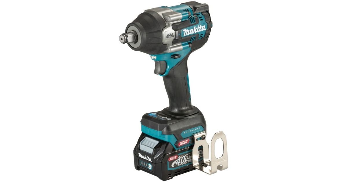 Makita Akku-Schlagschrauber TW007GM201 XGT, 1/2", 40Volt(blau/schwarz, 2x Li-Ion Akku 4Ah, im MAKPAC Gr.3) Makita Akku-Schlagschrauber TW007GM201 XGT, 1/2", 40Volt(blau/schwarz, 2x Li-Ion Akku 4Ah, im MAKPAC Gr.3)