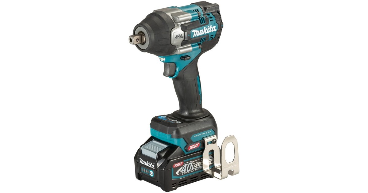 Makita Akku-Schlagschrauber TW008GM201 XGT, 1/2", 40Volt(blau/schwarz, 2x Li-Ion Akku 4Ah, im MAKPAC Gr.3) Makita Akku-Schlagschrauber TW008GM201 XGT, 1/2", 40Volt(blau/schwarz, 2x Li-Ion Akku 4Ah, im MAKPAC Gr.3)