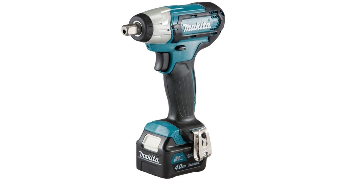 Makita Akku-Schlagschrauber TW141DSMJ, 12Volt(blau/schwarz, 2x Li-Ionen Akku 4Ah, in MAKPAC Gr.1) Makita Akku-Schlagschrauber TW141DSMJ, 12Volt(blau/schwarz, 2x Li-Ionen Akku 4Ah, in MAKPAC Gr.1)