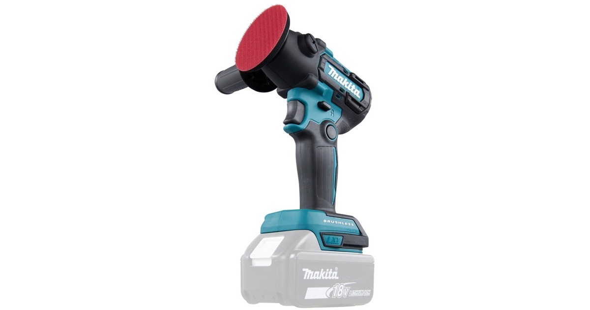 Makita Akku-Schleifer und -Polierer DPV300Z, 18Volt, Poliermaschine(blau/schwarz, ohne Akku und Ladegerät)