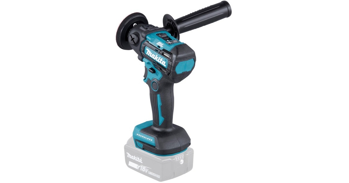 Makita Akku-Schleifer und -Polierer DPV300Z, 18Volt, Poliermaschine(blau/schwarz, ohne Akku und Ladegerät)