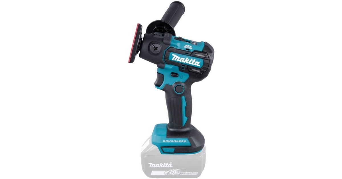 Makita Akku-Schleifer und -Polierer DPV300Z, 18Volt, Poliermaschine(blau/schwarz, ohne Akku und Ladegerät)