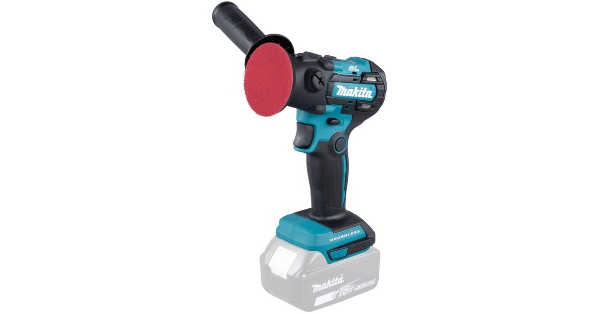 Makita Akku-Schleifer und -Polierer DPV300Z, 18Volt, Poliermaschine(blau/schwarz, ohne Akku und Ladegerät)