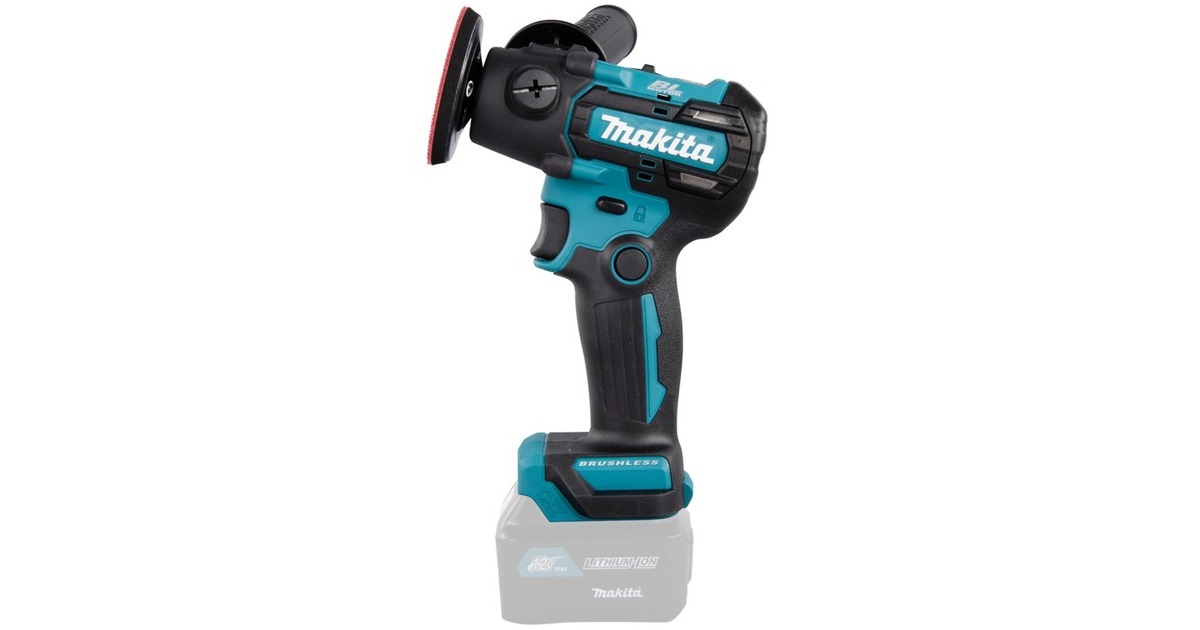 Makita Akku-Schleifer und -Polierer PV301DZ, 12Volt, Poliermaschine(blau/schwarz, ohne Akku und Ladegerät)