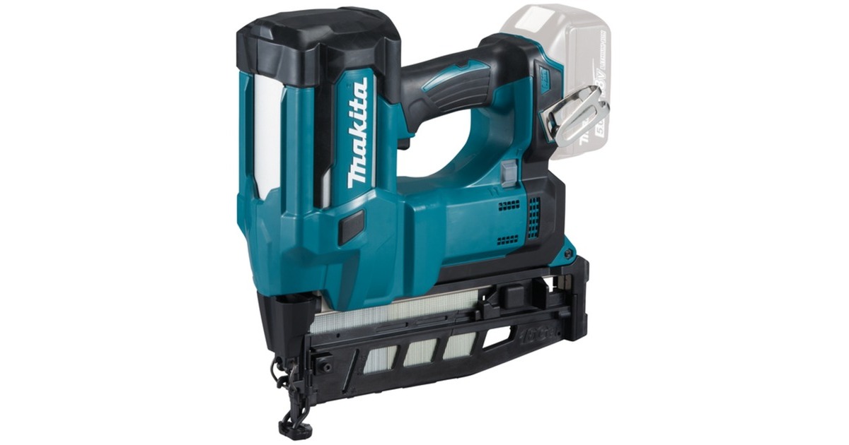 Makita Akku-Stauchkopfnagler DBN600Z, 18Volt(blau/schwarz, ohne Akku und Ladegerät) Makita Akku-Stauchkopfnagler DBN600Z, 18Volt(blau/schwarz, ohne Akku und Ladegerät)