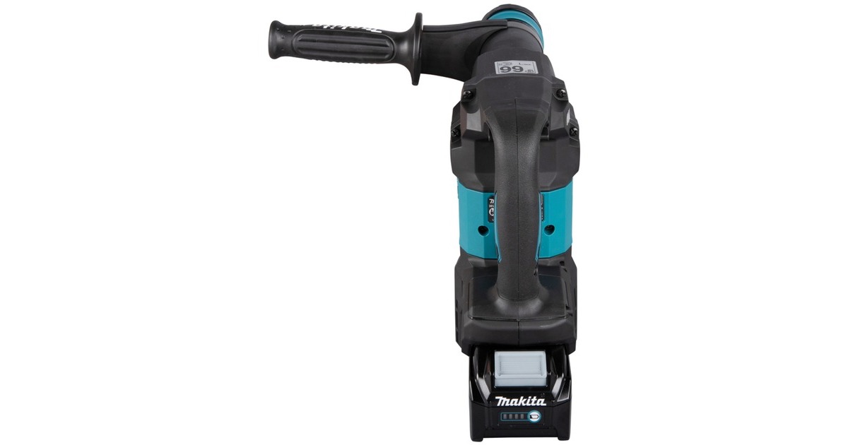 Makita Akku-Stemmhammer HM001GM201 XGT, SDS-max, 40Volt, Meißelhammer(blau/schwarz, 2x Li-Ion Akku 4Ah, Koffer)