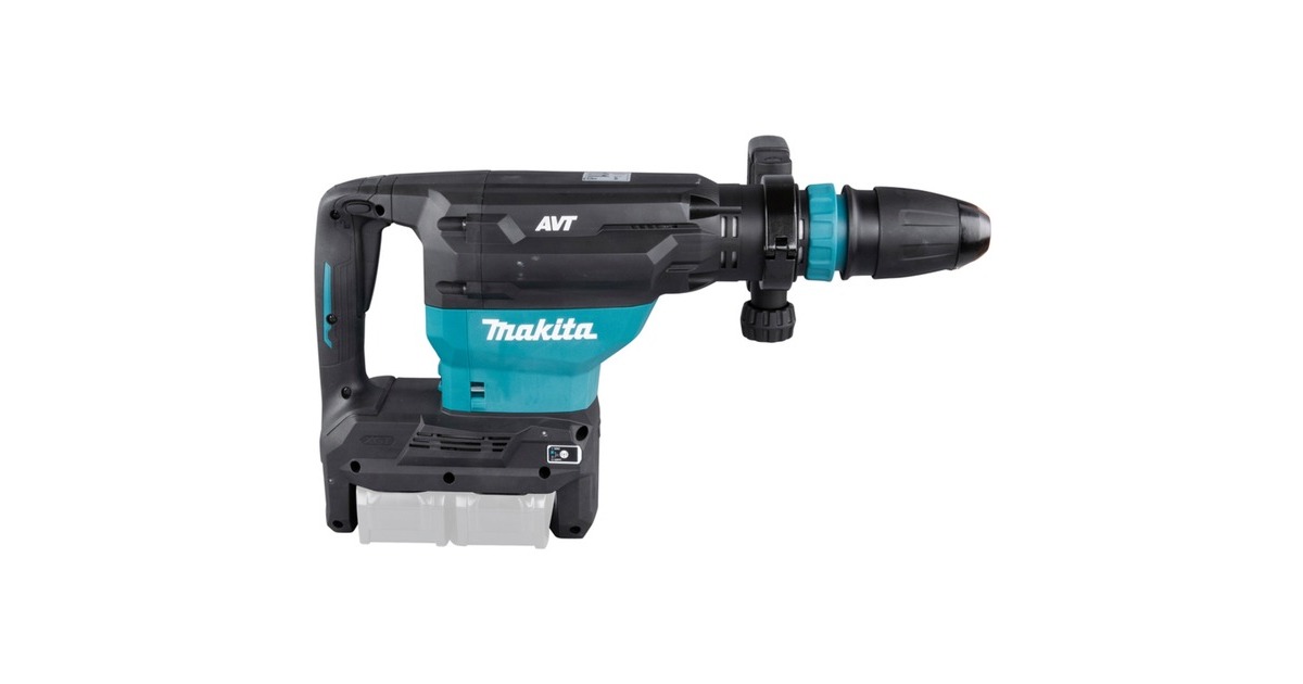 Makita Akku-Stemmhammer HM002GZ03 XGT, SDS-max, 80Volt (2x40V), Meißelhammer(blau/schwarz, ohne Akku und Ladegerät)