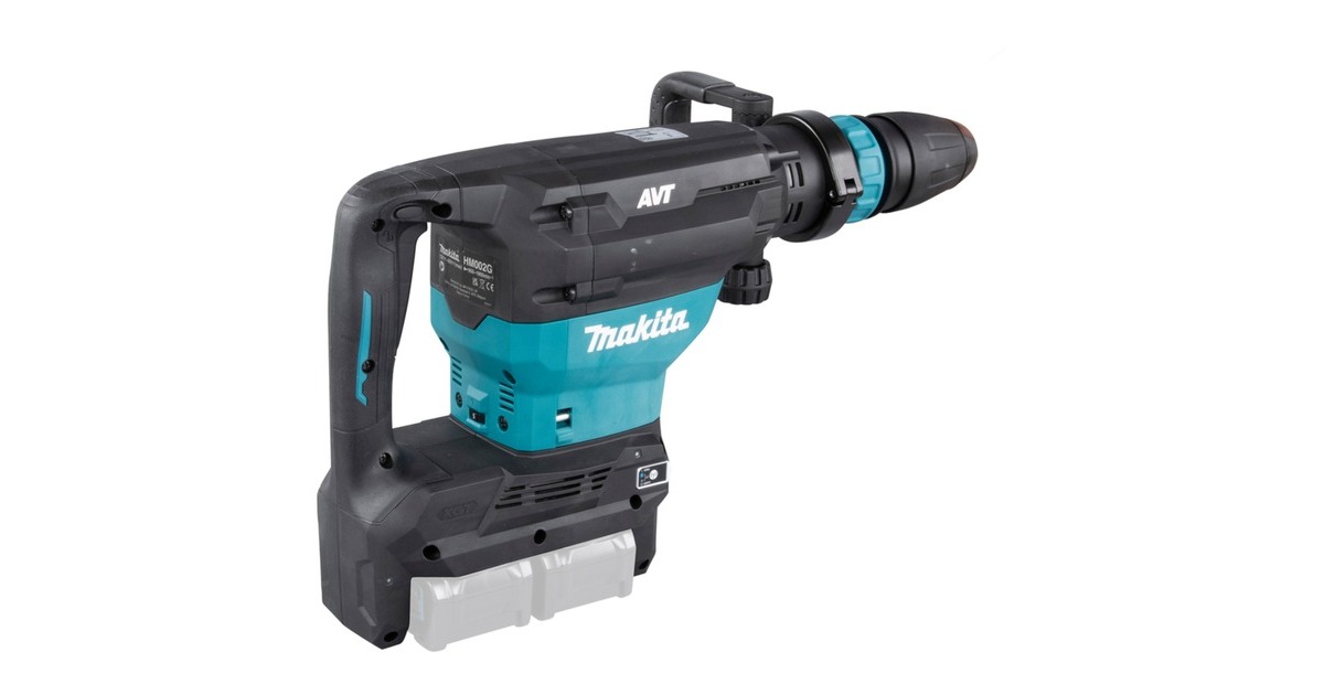 Makita Akku-Stemmhammer HM002GZ03 XGT, SDS-max, 80Volt (2x40V), Meißelhammer(blau/schwarz, ohne Akku und Ladegerät)