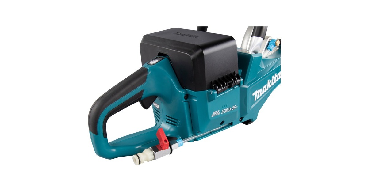 Makita Akku-Trennschleifer DCE090ZX1, 36Volt (2x18V), Trennmaschine(blau, ohne Akku und Ladegerät)