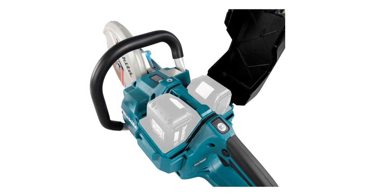 Makita Akku-Trennschleifer DCE090ZX1, 36Volt (2x18V), Trennmaschine(blau, ohne Akku und Ladegerät)