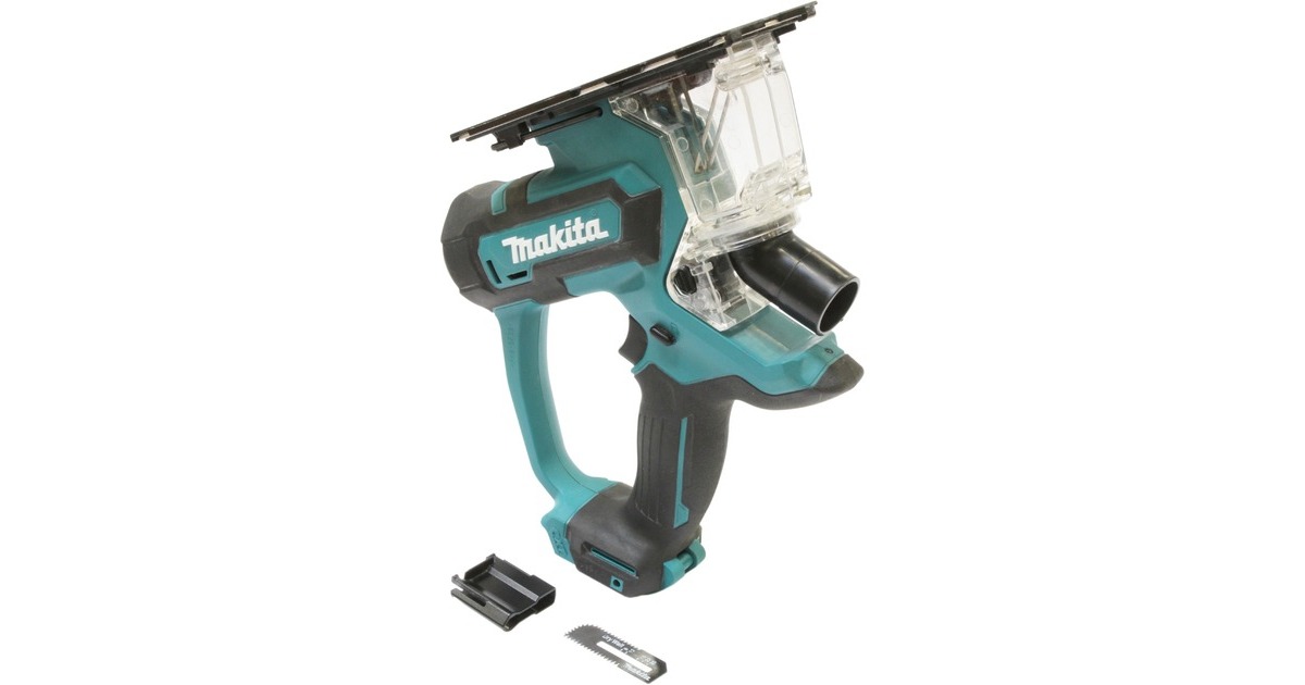 Makita Akku-Trockenbausäge SD100DZ, 10,8Volt/12Volt, Stichsäge(blau/schwarz, ohne Akku und Ladegerät)