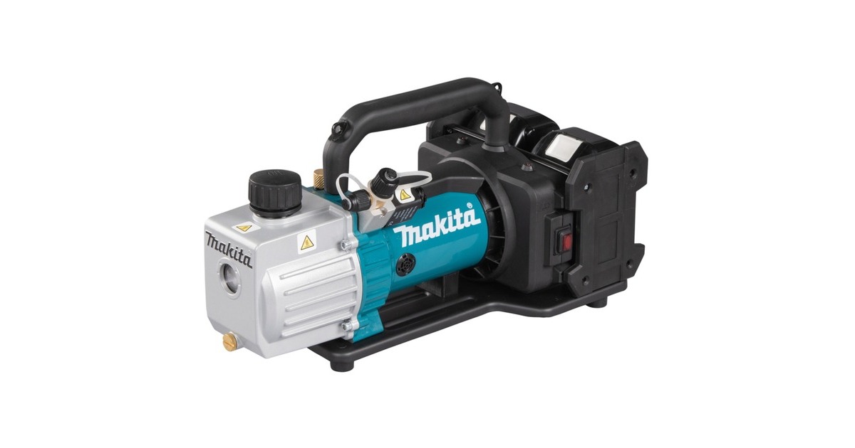 Makita Akku-Vakuumpumpe DVP181ZK, 18Volt(blau/schwarz, ohne Akku und Ladegerät)