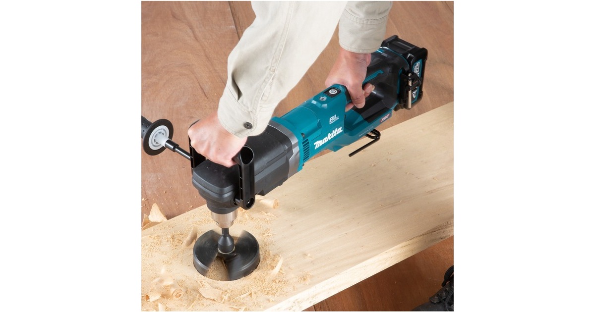 Makita Akku-Winkelbohrmaschine DA001GZ XGT, 40Volt(schwarz/blau, ohne Akku und Ladegerät)