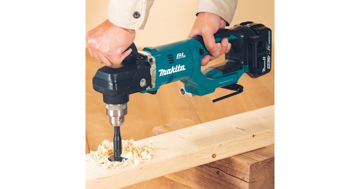 Makita Akku-Winkelbohrmaschine DDA450ZK, 18Volt(schwarz/blau, ohne Akku und Ladegerät)