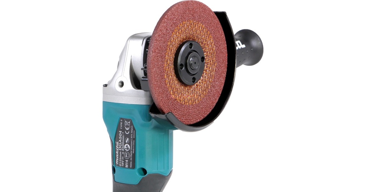 Makita Akku-Winkelschleifer DGA504Z, 18Volt(blau/schwarz, ohne Akku und Ladegerät)