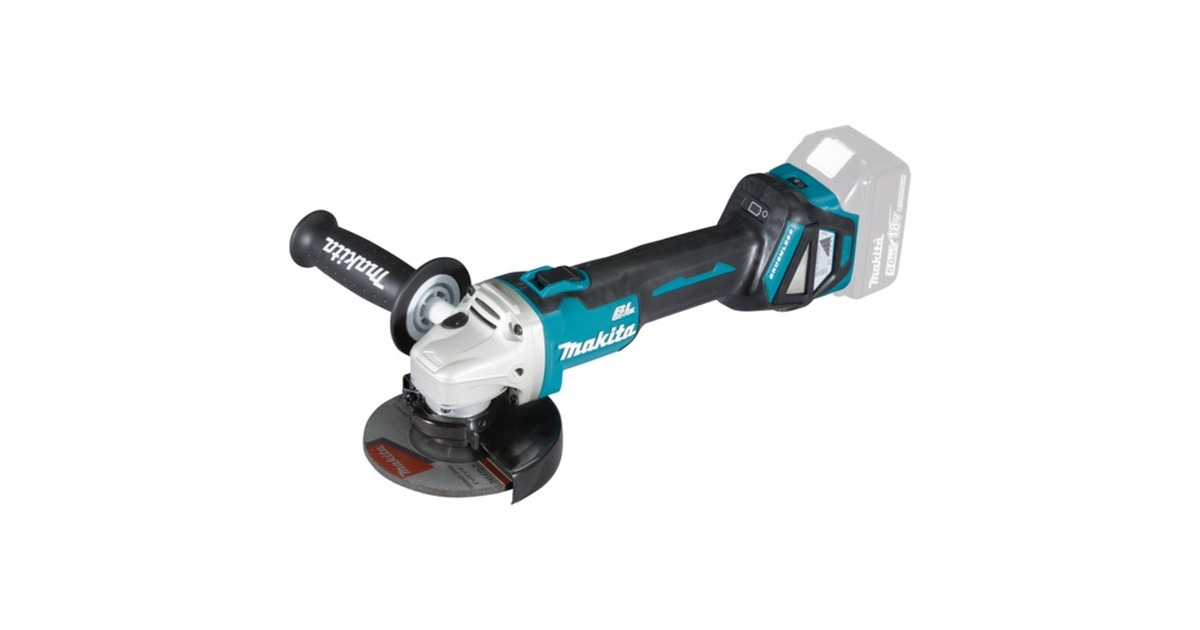 Makita Akku-Winkelschleifer DGA511Z, 18Volt(blau/schwarz, ohne Akku und Ladegerät)