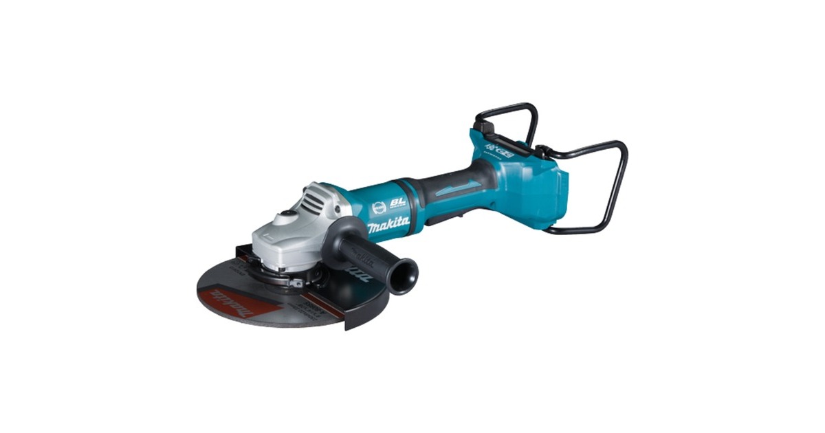 Makita Akku-Winkelschleifer DGA900ZKX2, 36Volt (2x18V)(blau/schwarz, ohne Akku und Ladegerät)