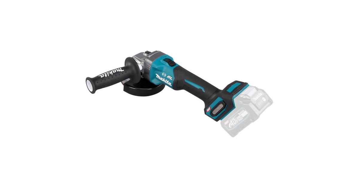 Makita Akku-Winkelschleifer GA005GZ XGT, 40Volt(blau/schwarz, ohne Akku und Ladegerät)