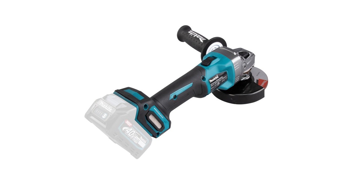 Makita Akku-Winkelschleifer GA005GZ XGT, 40Volt(blau/schwarz, ohne Akku und Ladegerät)