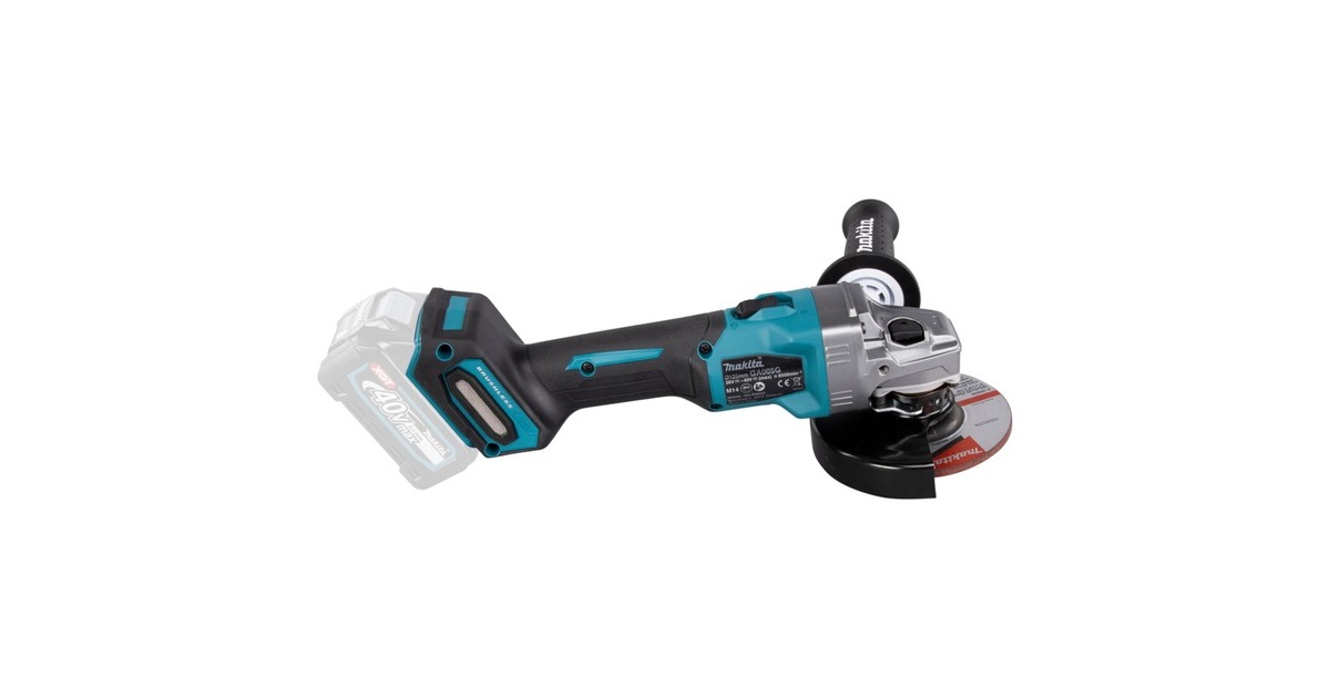 Makita Akku-Winkelschleifer GA005GZ XGT, 40Volt(blau/schwarz, ohne Akku und Ladegerät)