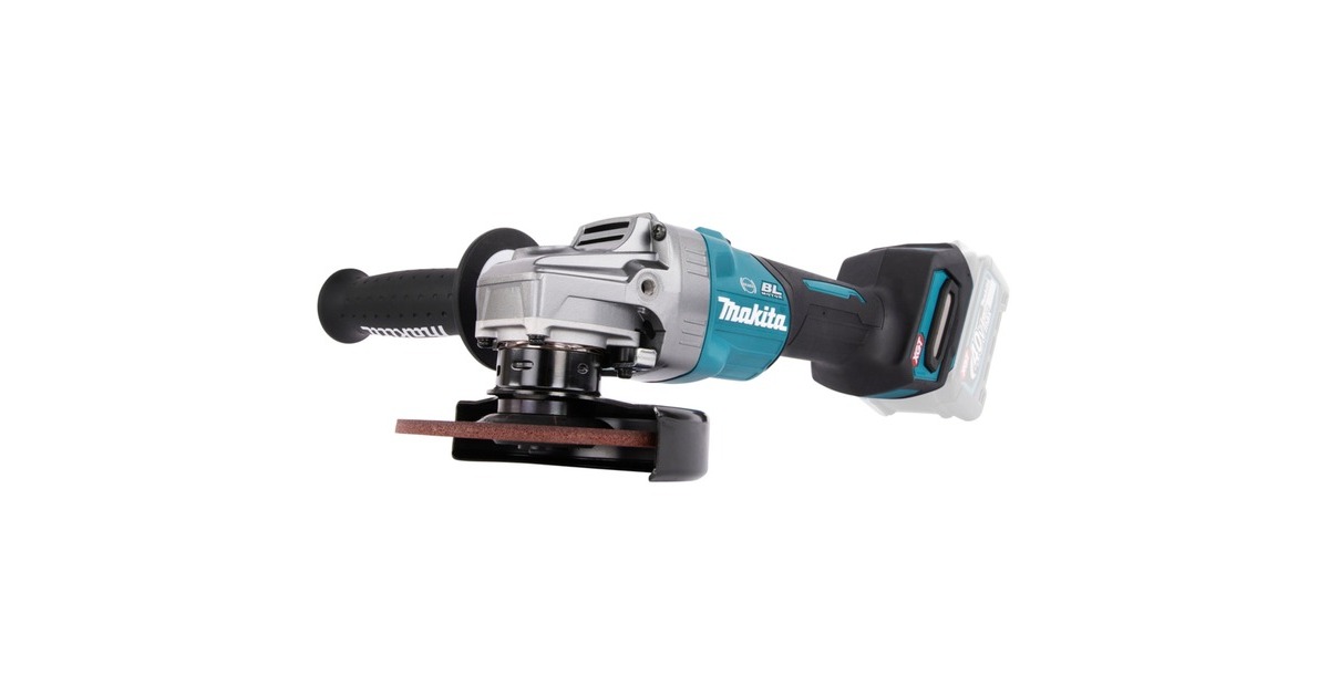 Makita Akku-Winkelschleifer GA005GZ XGT, 40Volt(blau/schwarz, ohne Akku und Ladegerät)