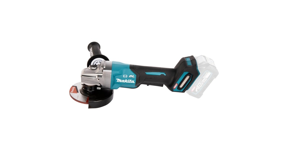 Makita Akku-Winkelschleifer GA013GZ XGT, 40Volt(blau/schwarz, ohne Akku und Ladegerät)