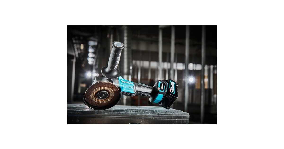 Makita Akku-Winkelschleifer GA013GZ XGT, 40Volt(blau/schwarz, ohne Akku und Ladegerät)