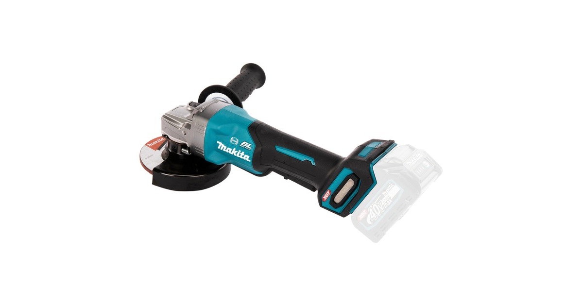 Makita Akku-Winkelschleifer GA013GZ XGT, 40Volt(blau/schwarz, ohne Akku und Ladegerät)