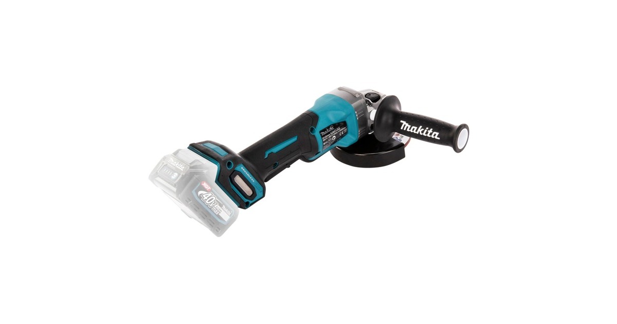 Makita Akku-Winkelschleifer GA013GZ XGT, 40Volt(blau/schwarz, ohne Akku und Ladegerät)