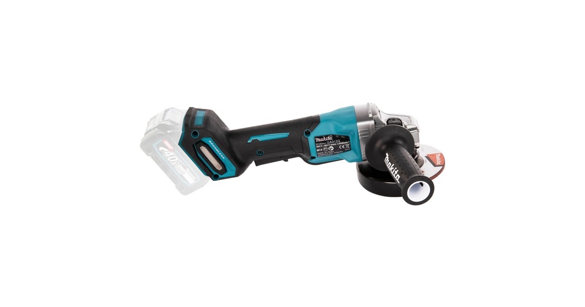 Makita Akku-Winkelschleifer GA013GZ XGT, 40Volt(blau/schwarz, ohne Akku und Ladegerät)