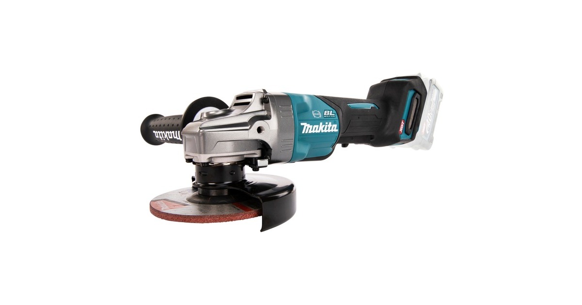 Makita Akku-Winkelschleifer GA013GZ XGT, 40Volt(blau/schwarz, ohne Akku und Ladegerät)