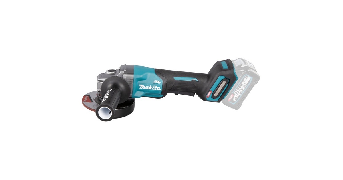 Makita Akku-Winkelschleifer GA016GZ XGT, 40Volt(blau/schwarz, ohne Akku und Ladegerät)