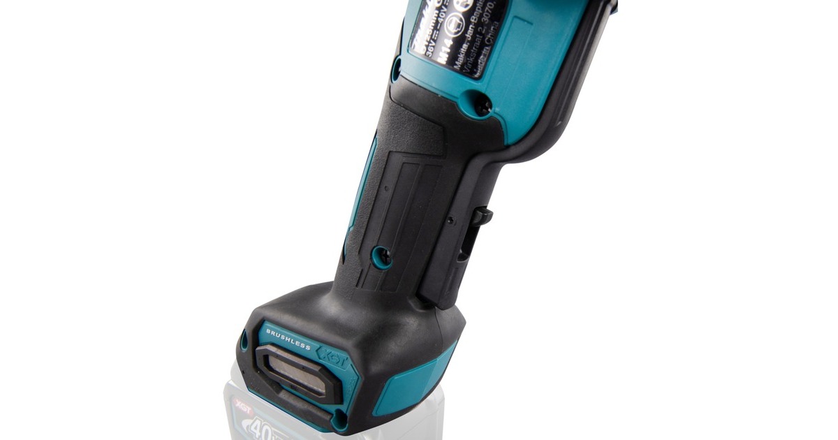 Makita Akku-Winkelschleifer GA016GZ XGT, 40Volt(blau/schwarz, ohne Akku und Ladegerät)