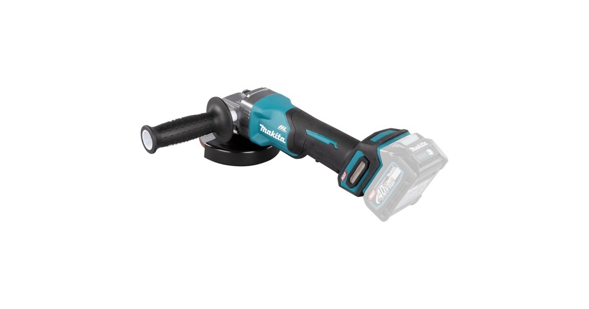 Makita Akku-Winkelschleifer GA016GZ XGT, 40Volt(blau/schwarz, ohne Akku und Ladegerät)