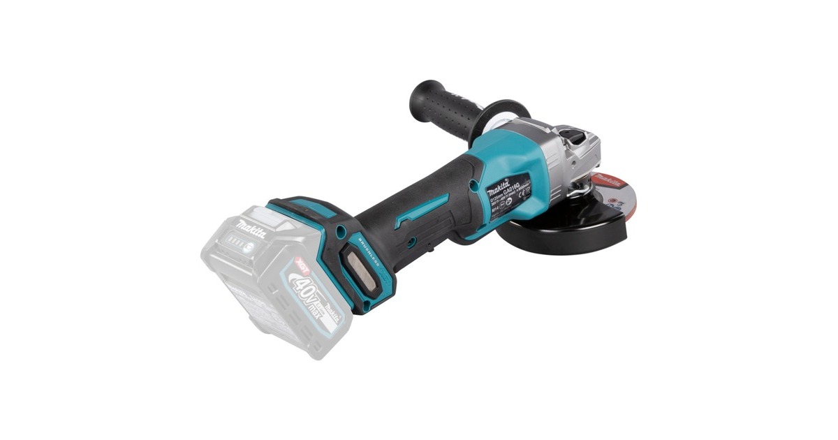 Makita Akku-Winkelschleifer GA016GZ XGT, 40Volt(blau/schwarz, ohne Akku und Ladegerät)
