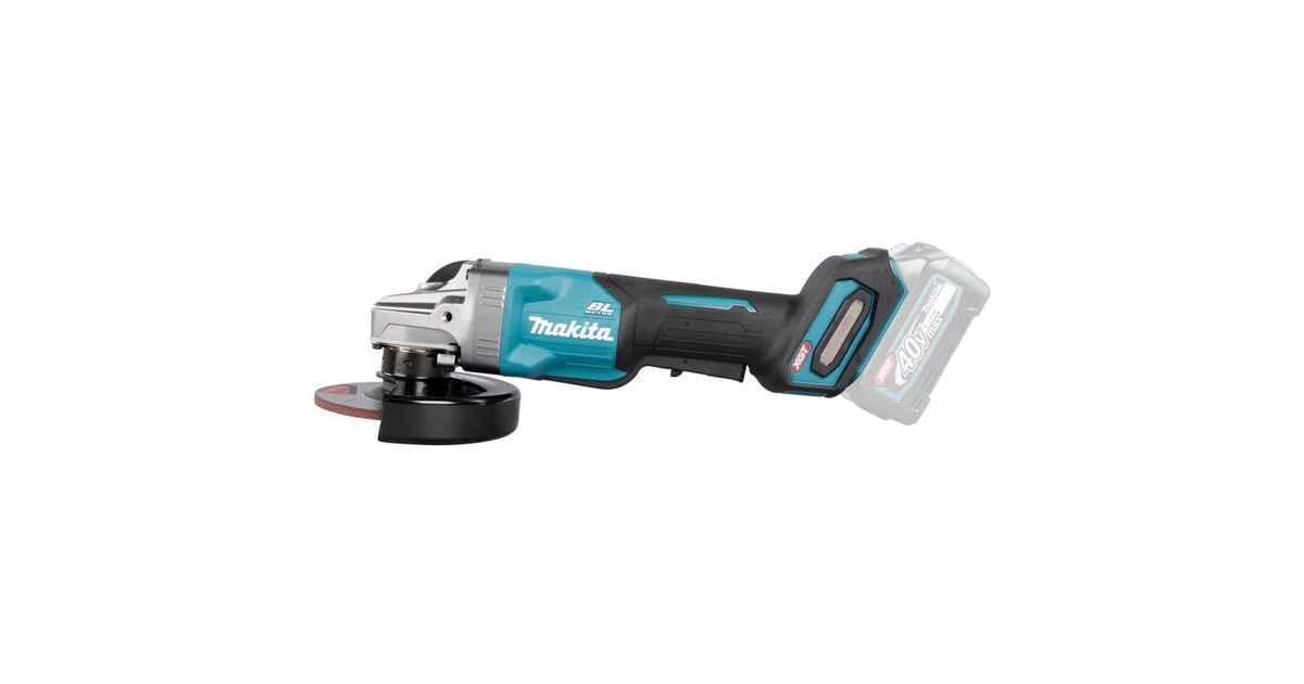 Makita Akku-Winkelschleifer GA016GZ XGT, 40Volt(blau/schwarz, ohne Akku und Ladegerät)