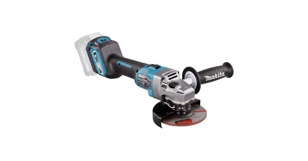 Makita Akku-Winkelschleifer GA023GZ XGT, 40Volt(blau/schwarz, ohne Akku und Ladegerät)
